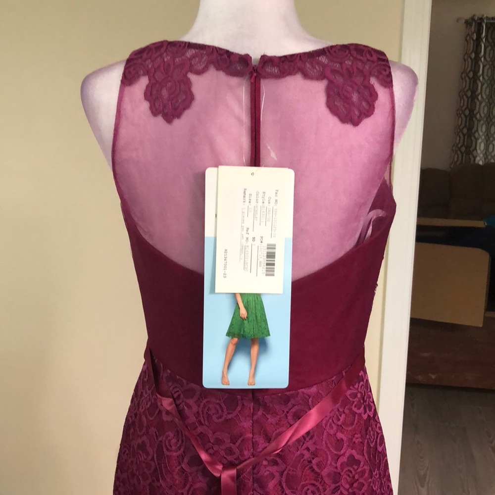 Lace sleeveless knee length - Picture 6 of 16